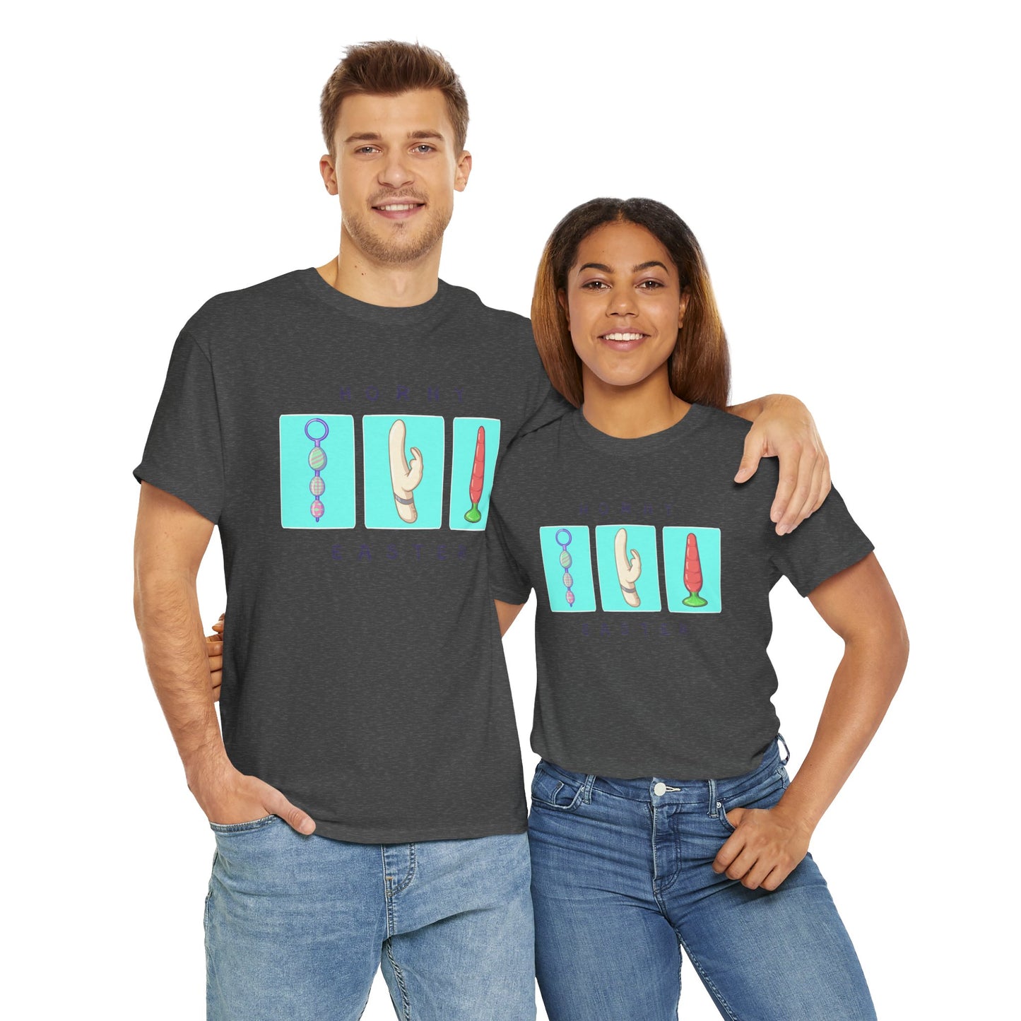 Horny Easter Unisex Heavy Cotton Tee