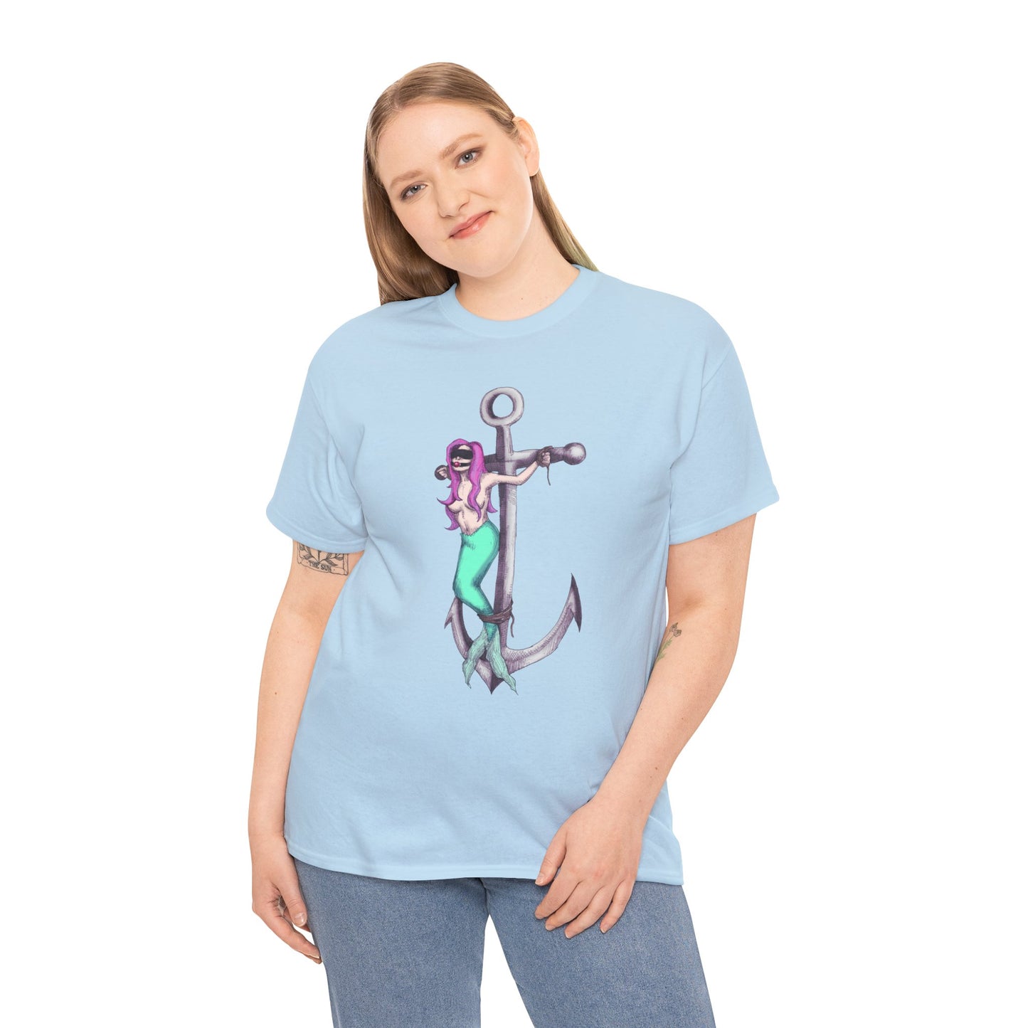 Bad Mermaid 2 Unisex Heavy Cotton Tee