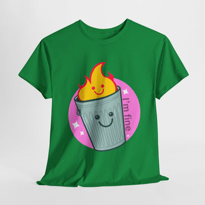 Trash Fire Unisex Heavy Cotton Tee