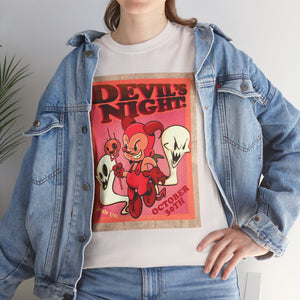 Devil's Night Unisex Heavy Cotton Tee