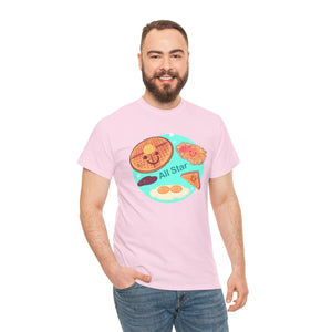 All Star Breakfast Unisex Heavy Cotton Tee