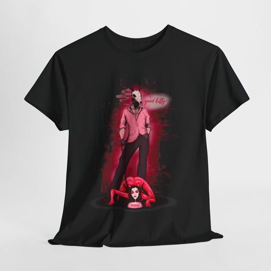 Deer Daddy Series 10: Good Kitty Unisex Heavy Cotton Tee