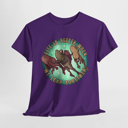 Life Is Better Unisex Heavy Cotton Tee