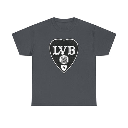 LVB Art Black & White Planchette Unisex Heavy Cotton Tee