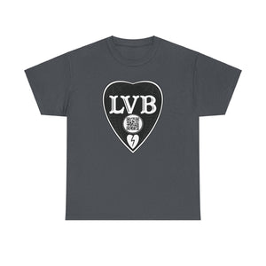 LVB Art Black & White Planchette Unisex Heavy Cotton Tee