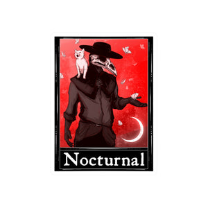 Nocturnal Tarot Kiss-Cut Vinyl Decal