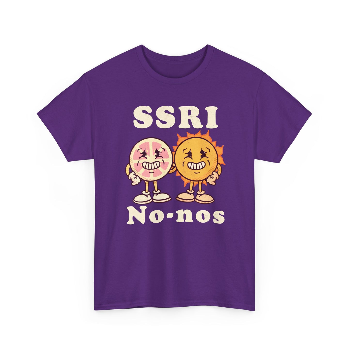 SSRI No-nos Unisex Heavy Cotton Tee