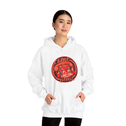 Ring Ring Unisex Heavy Blend Hooded Sweatshirt