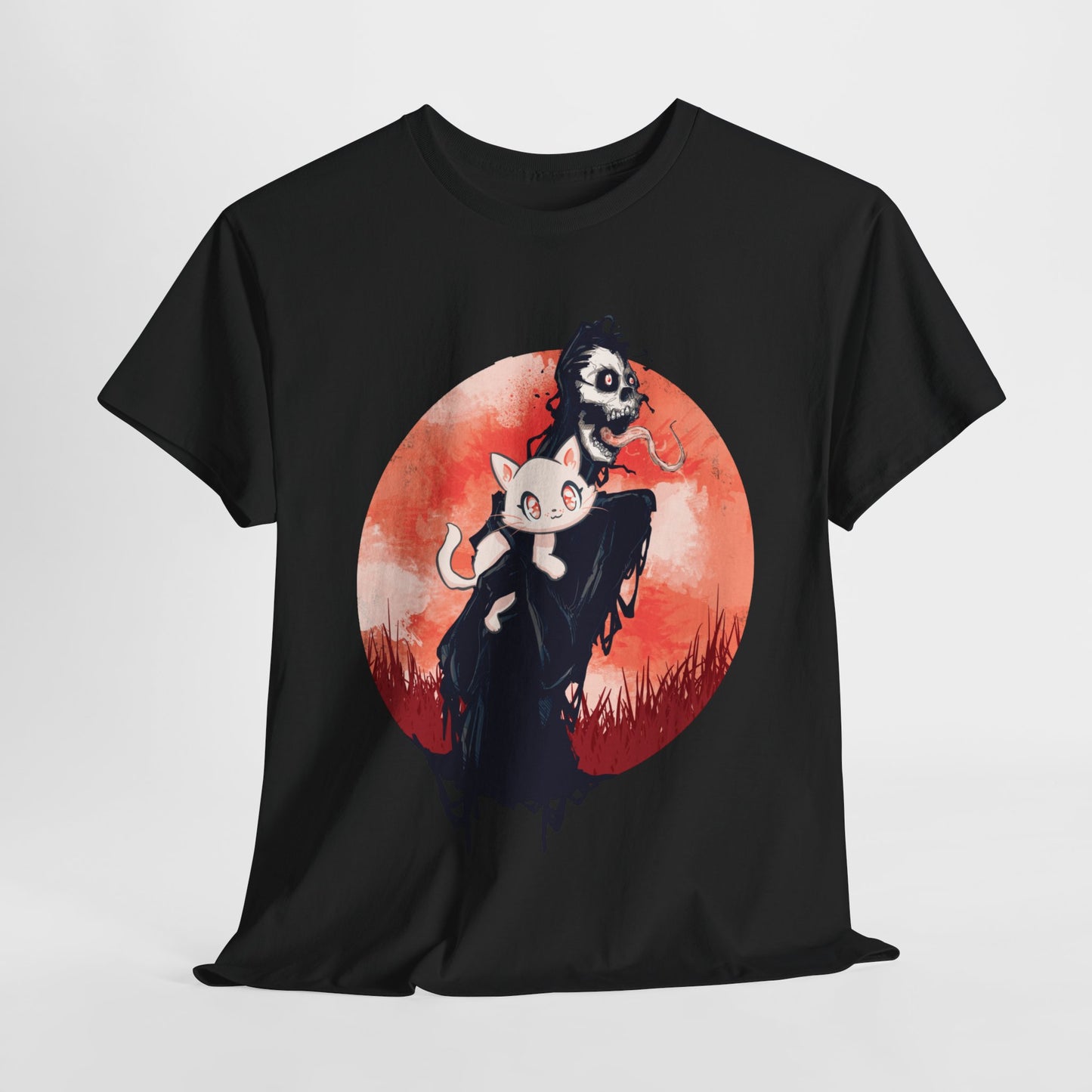 Cat Person Unisex Heavy Cotton Tee