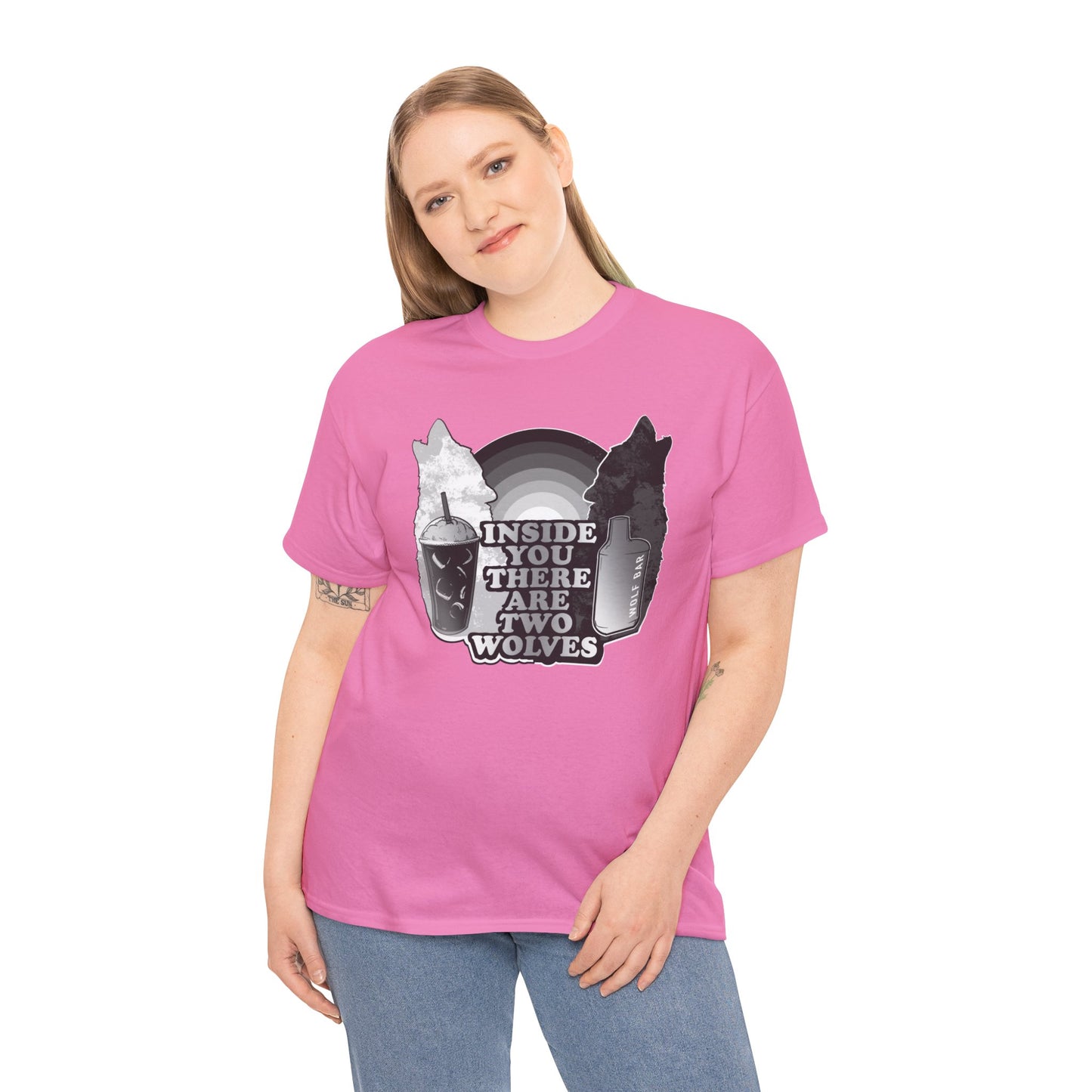 Two Wolves Unisex Heavy Cotton Tee