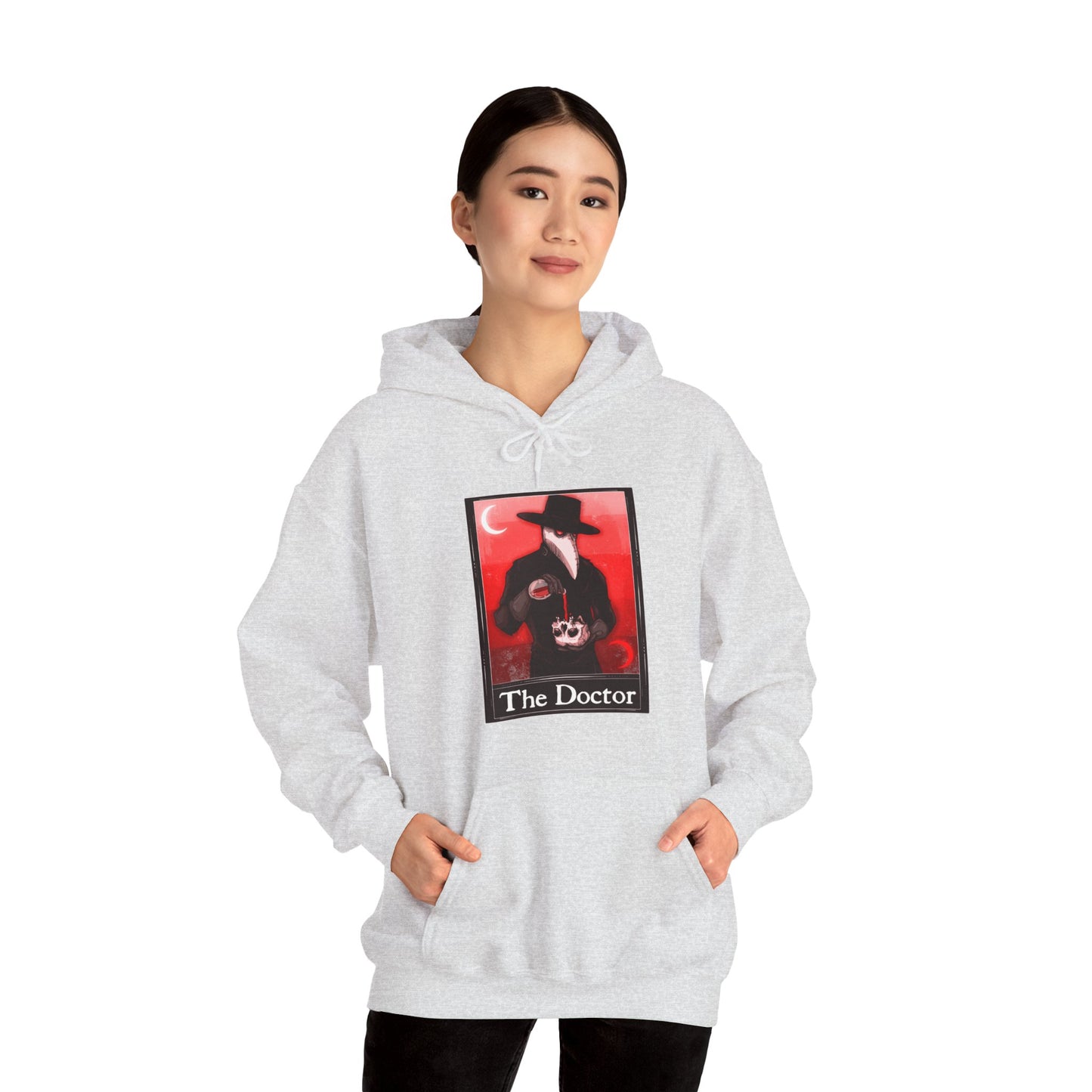 The Doctor Tarot Unisex Heavy Blend Hooded Sweatshirt