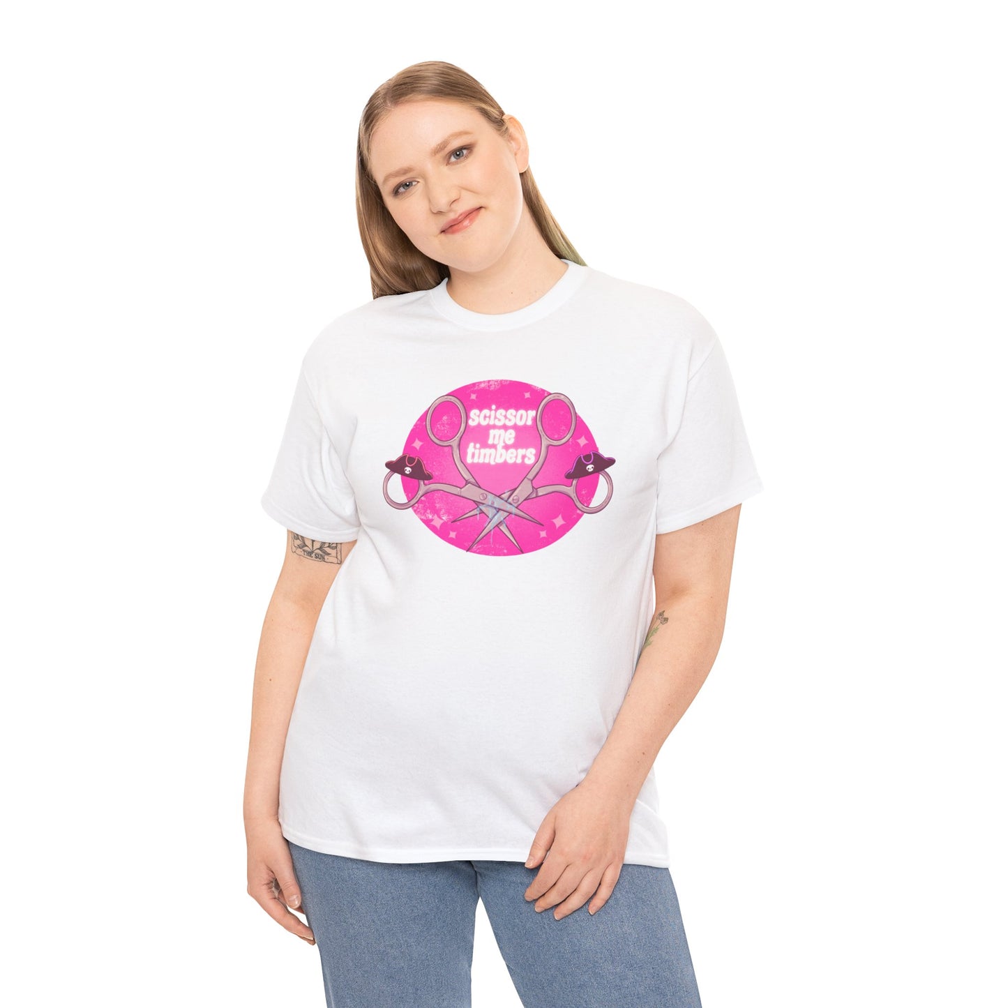 Scissor Me Timbers Unisex Heavy Cotton Tee
