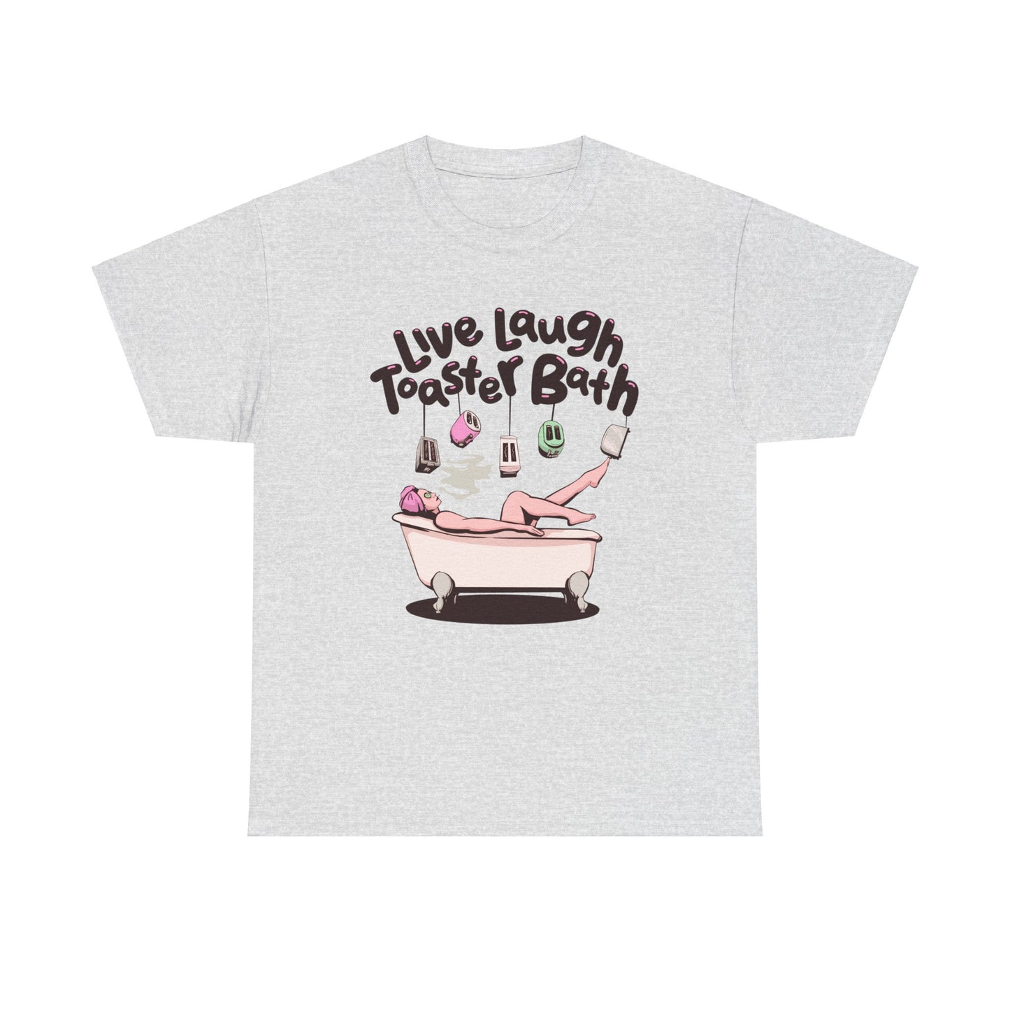Toaster Bath Unisex Heavy Cotton Tee