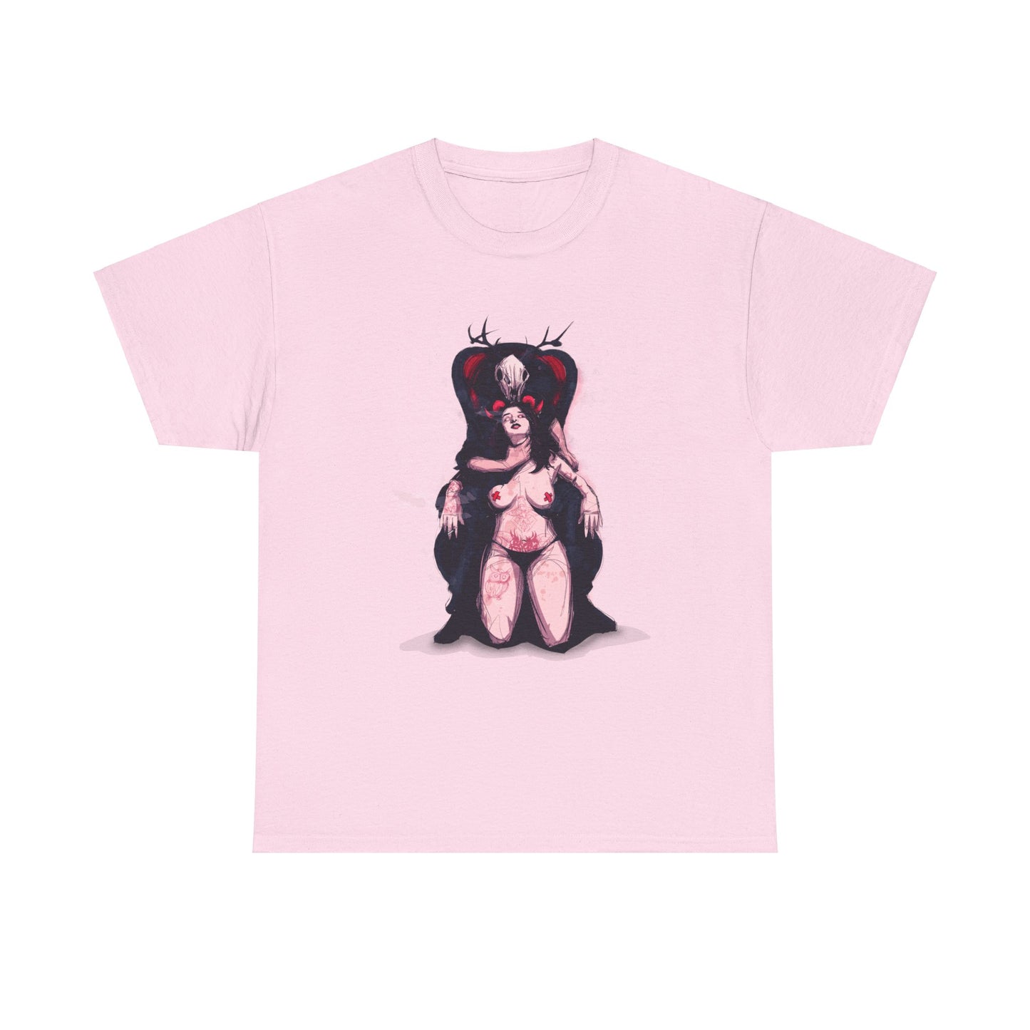 Deer Daddy Series 7: Daddy v Demoni  Unisex Heavy Cotton Tee