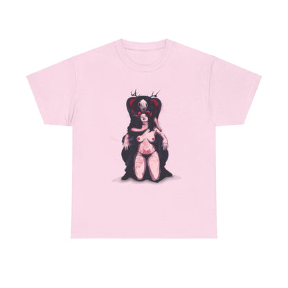 Deer Daddy Series 7: Daddy v Demoni  Unisex Heavy Cotton Tee