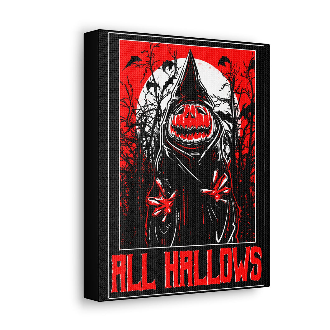 All Hallows Tarot Canvas Gallery Wrapped Art Print