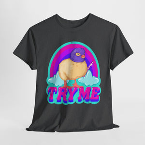 Try Me Unisex Heavy Cotton Tee