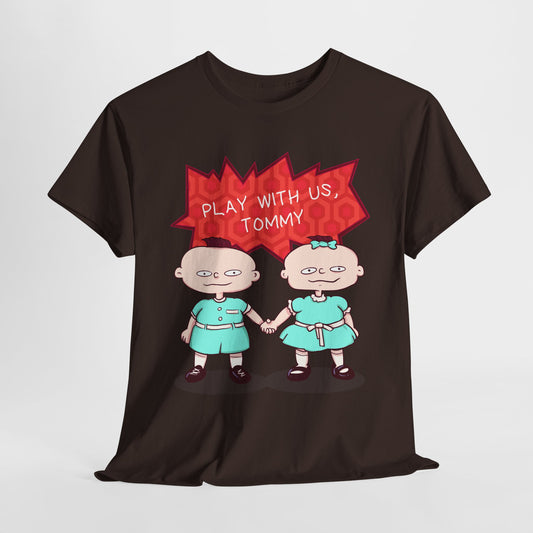Play With Us Unisex Heavy Cotton Tee