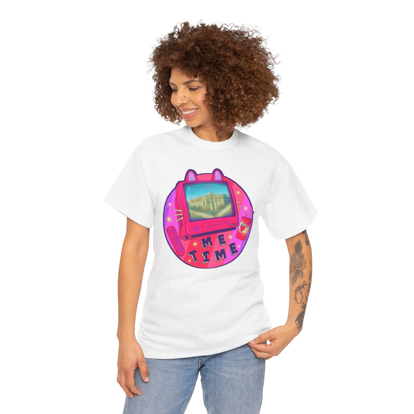 Me Time II Unisex Heavy Cotton Tee