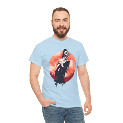 Cat Person Unisex Heavy Cotton Tee