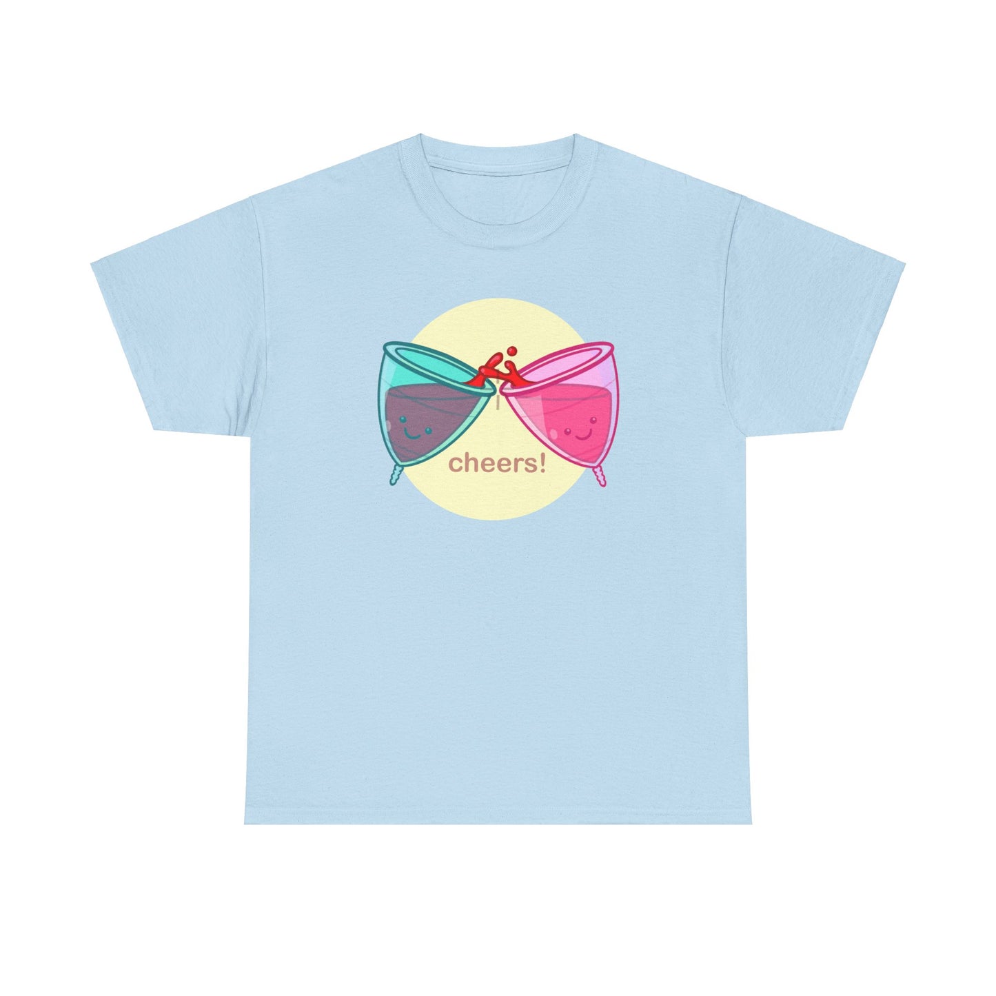 Cheers Unisex Heavy Cotton Tee
