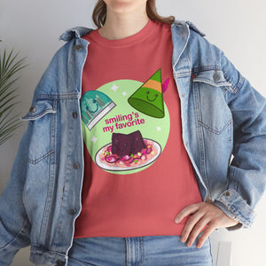 Smiling's My Favorite Unisex Heavy Cotton Tee