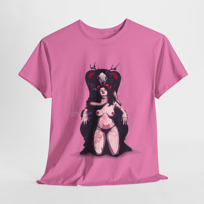 Deer Daddy Series 7: Daddy v Demoni  Unisex Heavy Cotton Tee