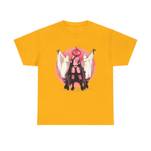 The Pumpkin Queen Returns Unisex Heavy Cotton Tee