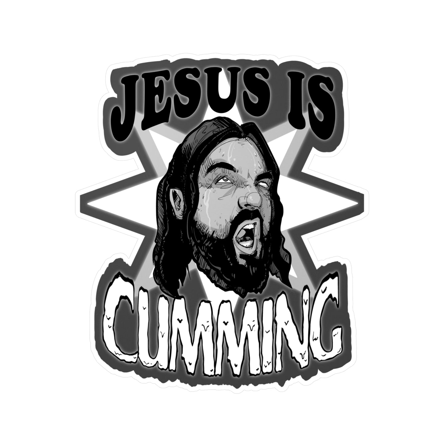 Jesus Is Coming Kiss-Cut Vinyl Decal