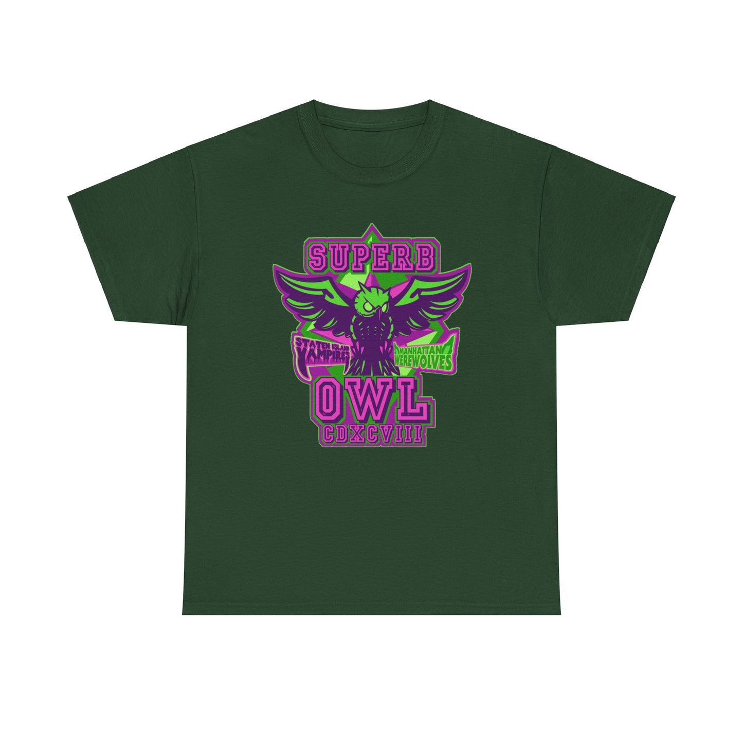 Superb Owl Unisex Heavy Cotton Tee
