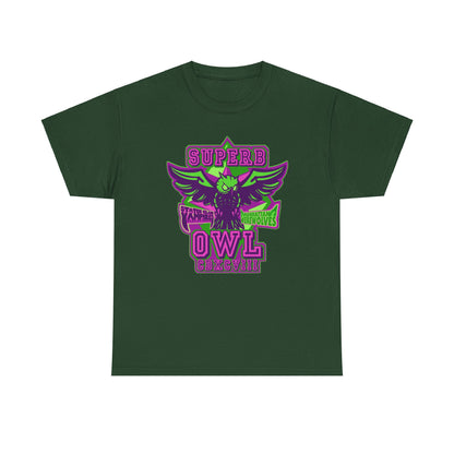 Superb Owl Unisex Heavy Cotton Tee