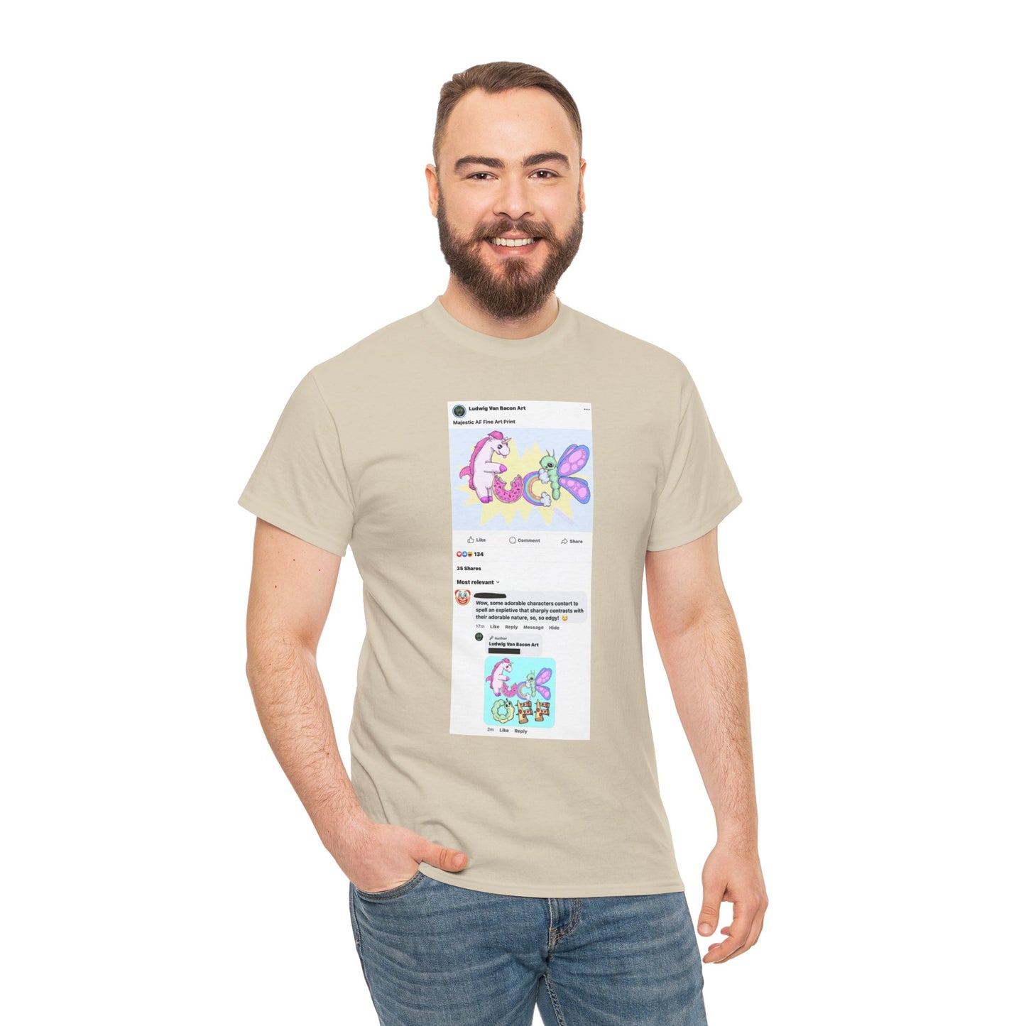 Troll AF Unisex Heavy Cotton Tee