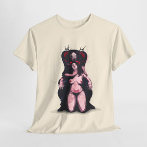 Deer Daddy Series 7: Daddy v Demoni  Unisex Heavy Cotton Tee