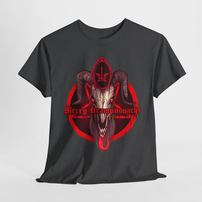 Merry Krampusnacht Unisex Heavy Cotton Tee