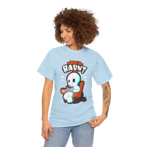 Home Is Where The Haunt Is Unisex Heavy Cotton Tee