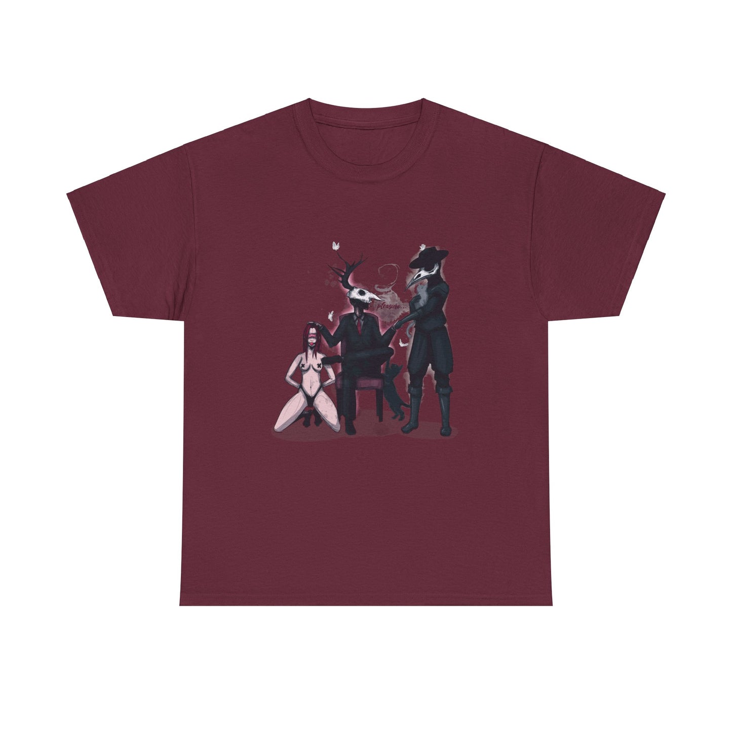 Deer Daddy / Nocturnal Unisex Heavy Cotton Tee