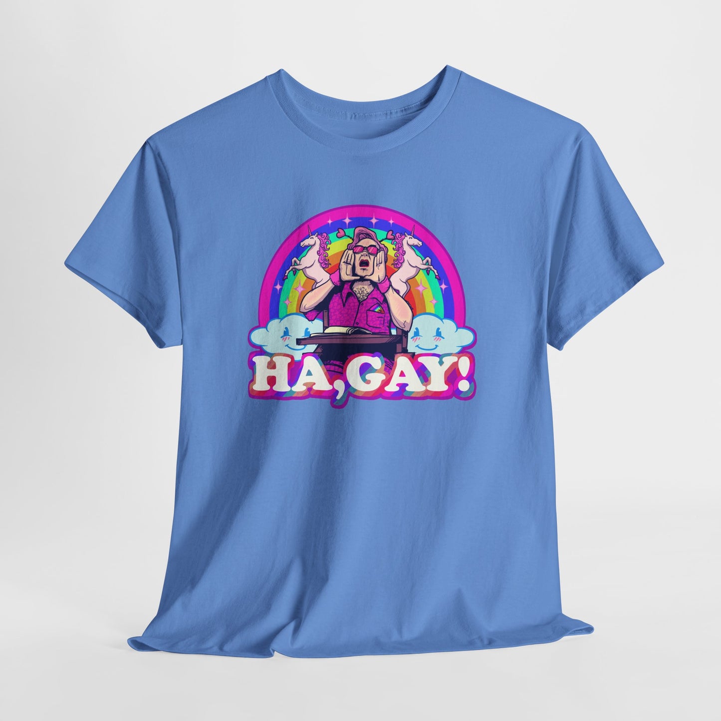 Gay Pride Unisex Heavy Cotton Tee