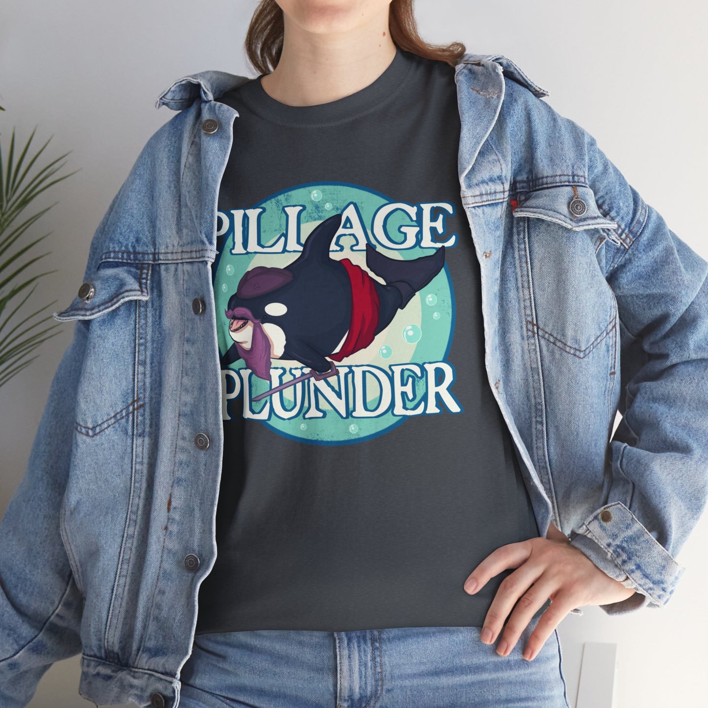 Plunder & Pillage Unisex Heavy Cotton Tee