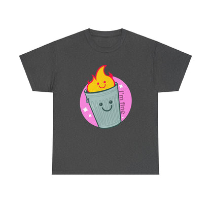 Trash Fire Unisex Heavy Cotton Tee