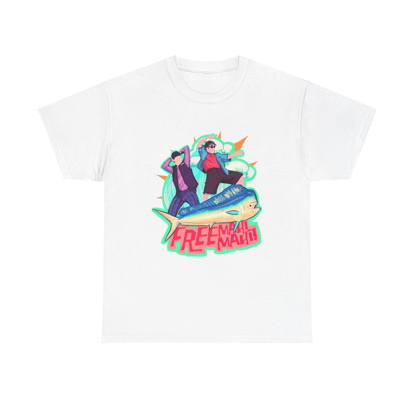 Free Mahi Mahi Unisex Heavy Cotton Tee