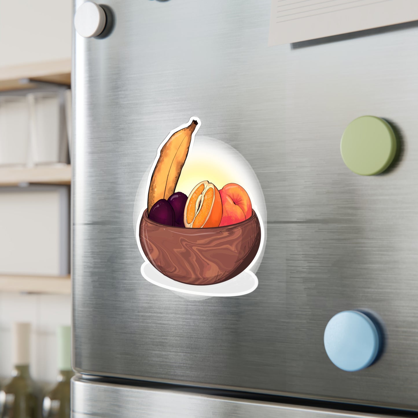Adult Fruit Basket Kiss-Cut Vinyl Decal