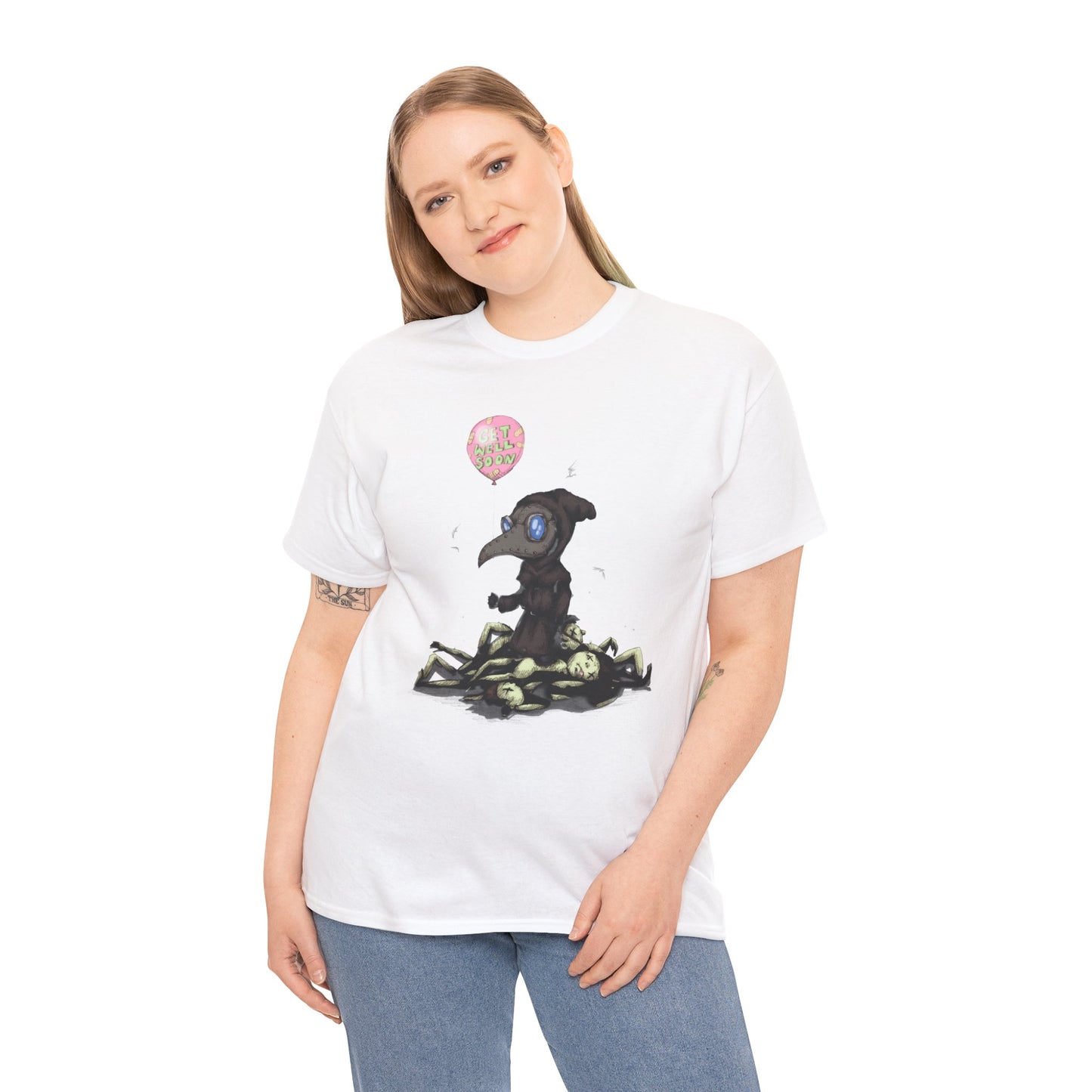 Plague Doctor Fail Unisex Heavy Cotton Tee