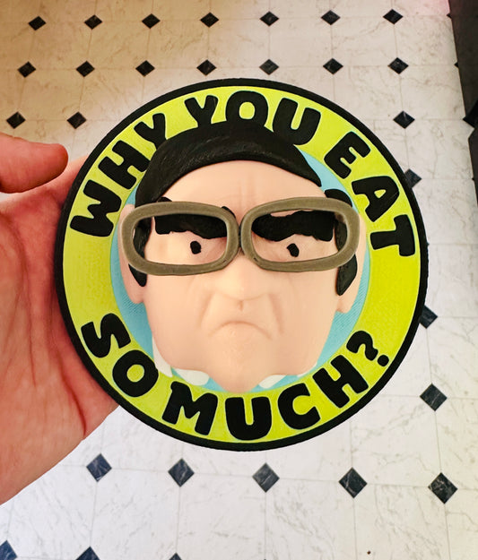 Doctor Now ‘Why You Eat So Much’ Fridge Shamer Magnet 3D Print