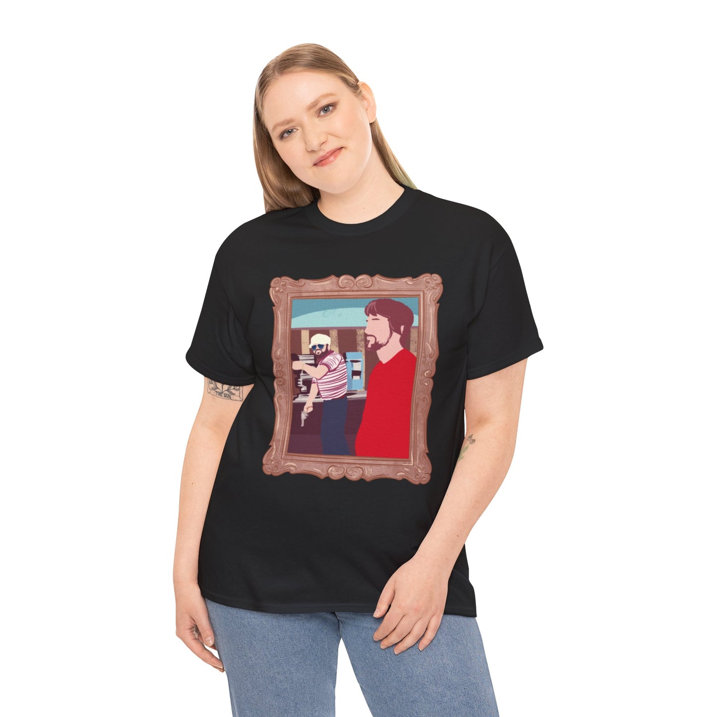 Airport Justice Unisex Heavy Cotton Tee