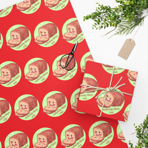 Fruitcake Wrapping Paper