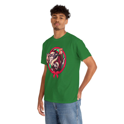 Kitty Krampus Unisex Heavy Cotton Tee