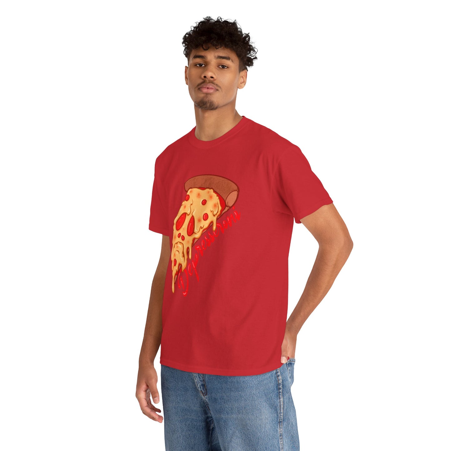 Depresseroni Unisex Heavy Cotton Tee
