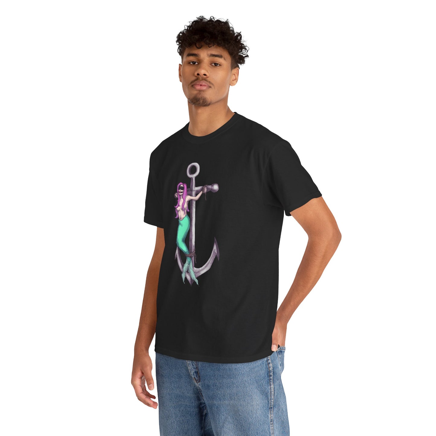 Bad Mermaid 2 Unisex Heavy Cotton Tee