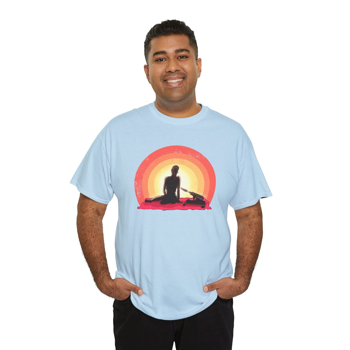 Sunset Unisex Heavy Cotton Tee