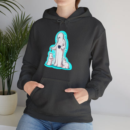 Happy Afterlife Unisex Heavy Blend Hooded Sweatshirt